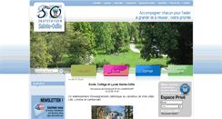Desktop Screenshot of institution-sainte-odile.org